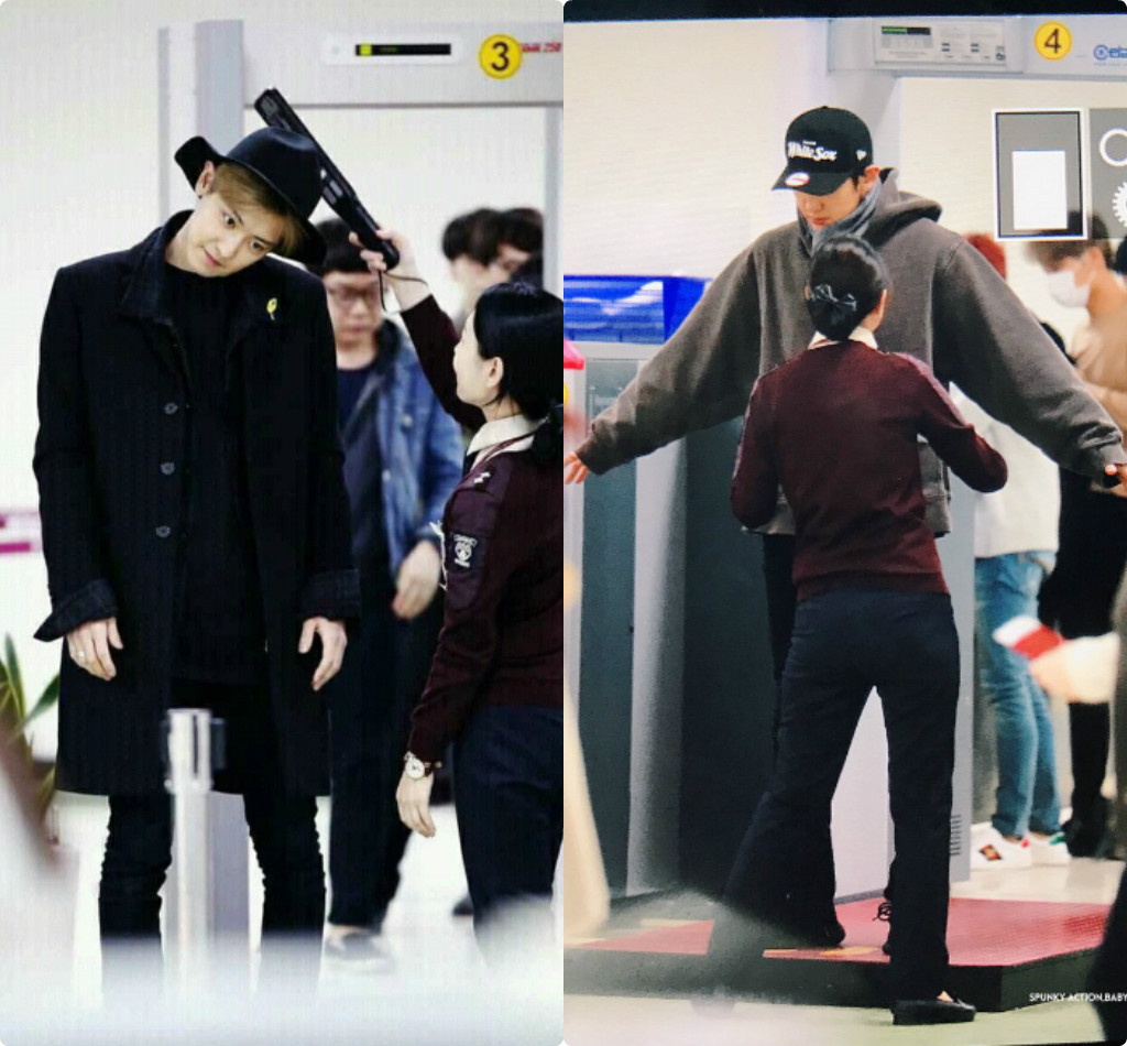 Mỗi lần đi ra sân bay, là lại khổ cho các nhân viên kiểm tra an ninh thế này đây.