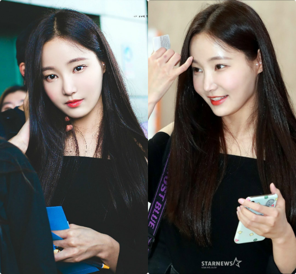 Yeon Woo (Momoland) trông sắc sảo hơn hẳn sau các bước chỉnh ảnh của fan.