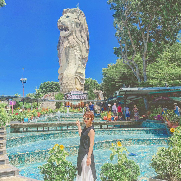 Bức tượng con vật đầu sư tử mình cá có từ lâu đã là biểu tượng của Singapore.