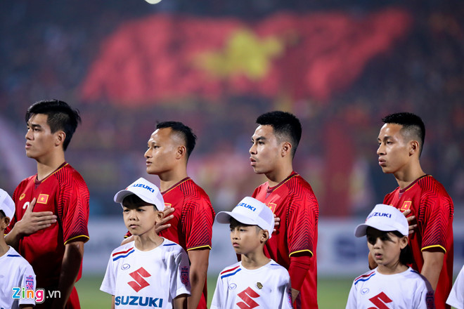 Một năm ở Việt Nam, ông Bae đã có rất nhiều kỷ niệm với những tuyển thủ Việt. Ảnh: Minh Chiến.