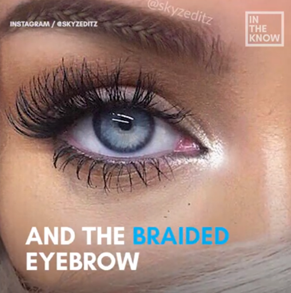 Kiểu lông mày này sẽ làm cho các cô nàng trông xinh xắn và dễ thương hơn rất nhiều.