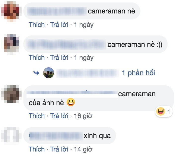 Dân tình chắc mười mươi đây chính là cameraman.