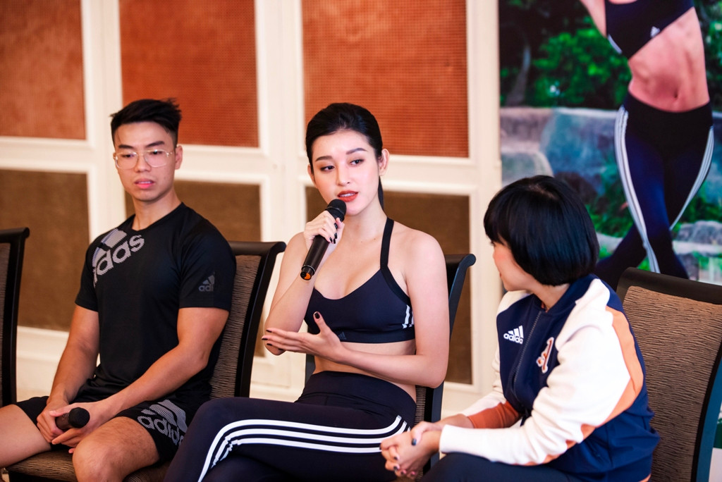 Huyền My chia sẻ sâu sắc về những trải nghiệm từ việc luyện tập thể thao.