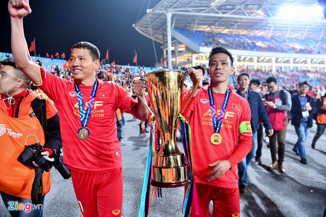 Anh Đức bày tỏ nguyện vọng chia tay đội tuyển sau AFF Cup. Ảnh: Thuận Thắng.