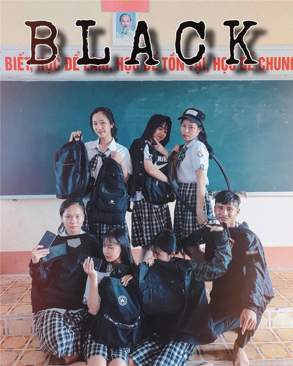 Chủ đề màu đen thì đơn giản rồi, nhưng thần thái mới là điểm nhấn của bức hình. (Ảnh: T.H.Nhi)