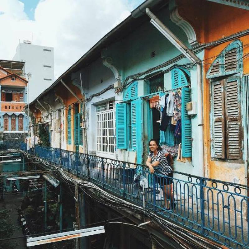 Một nơi chụp ảnh vintage lý tưởng. (Ảnh: IG @uyenle89)