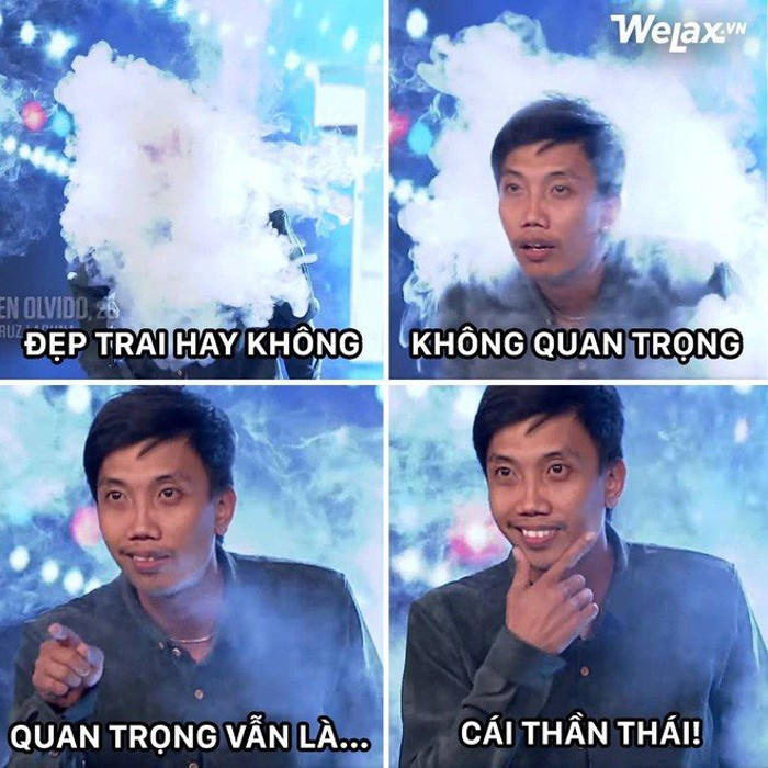 Câu nói được cho là xuất phát từ một thí sinh người Philippines tham gia chương trình Pilipinas Got Talent.