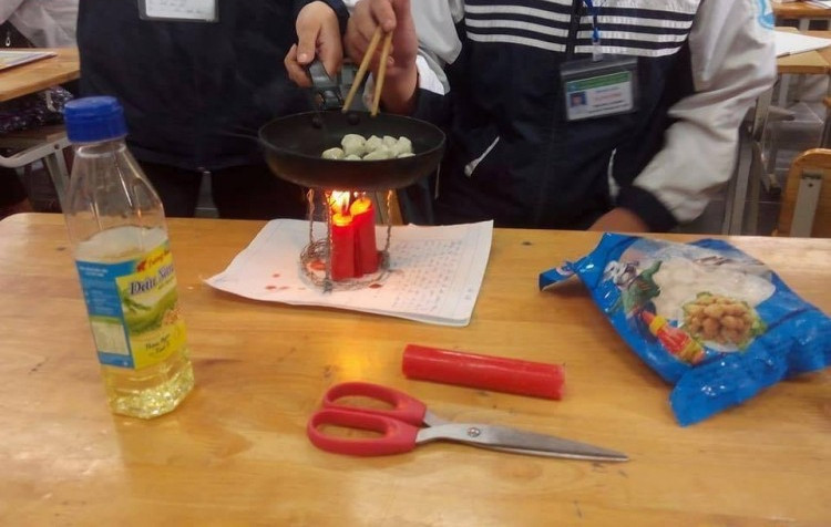 Sáng tạo ra phết, tuy nhiên có hơi nguy hiểm một chút nhẹ…