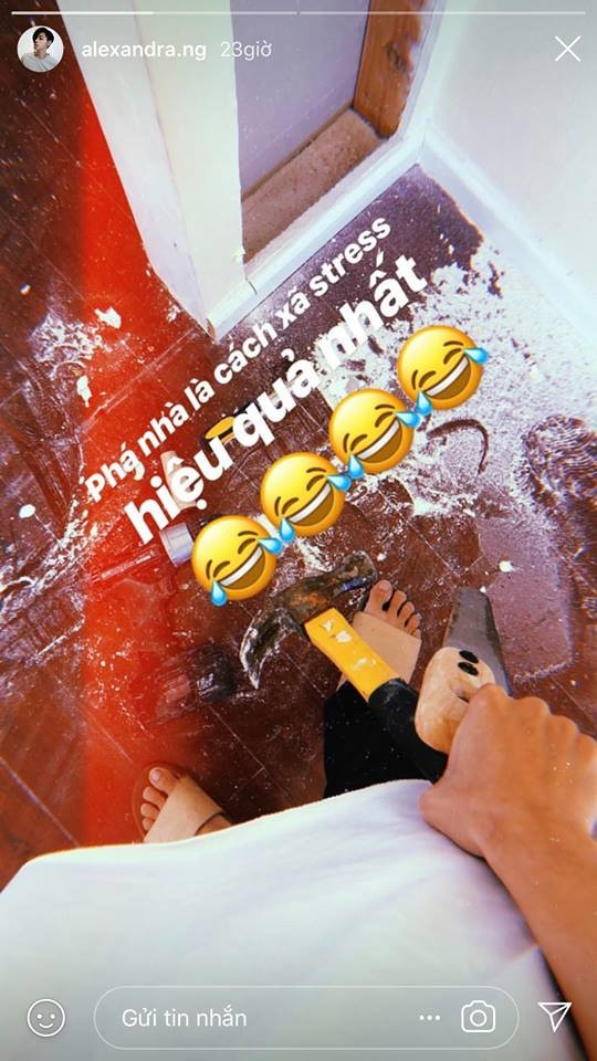 Một status đầy ẩn ý… mới xuất hiện trên story Instagram.