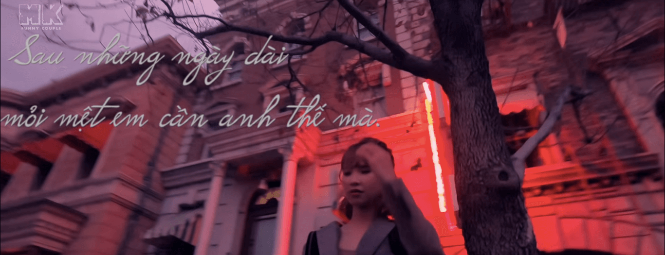 MV được quay và dựng bởi Kevin Khánh với các hiệu ứng 