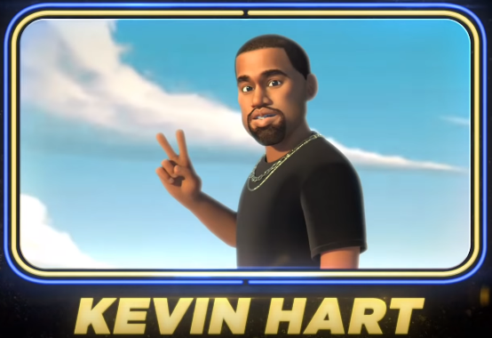 Kevin Hart trong vai... Kanye West