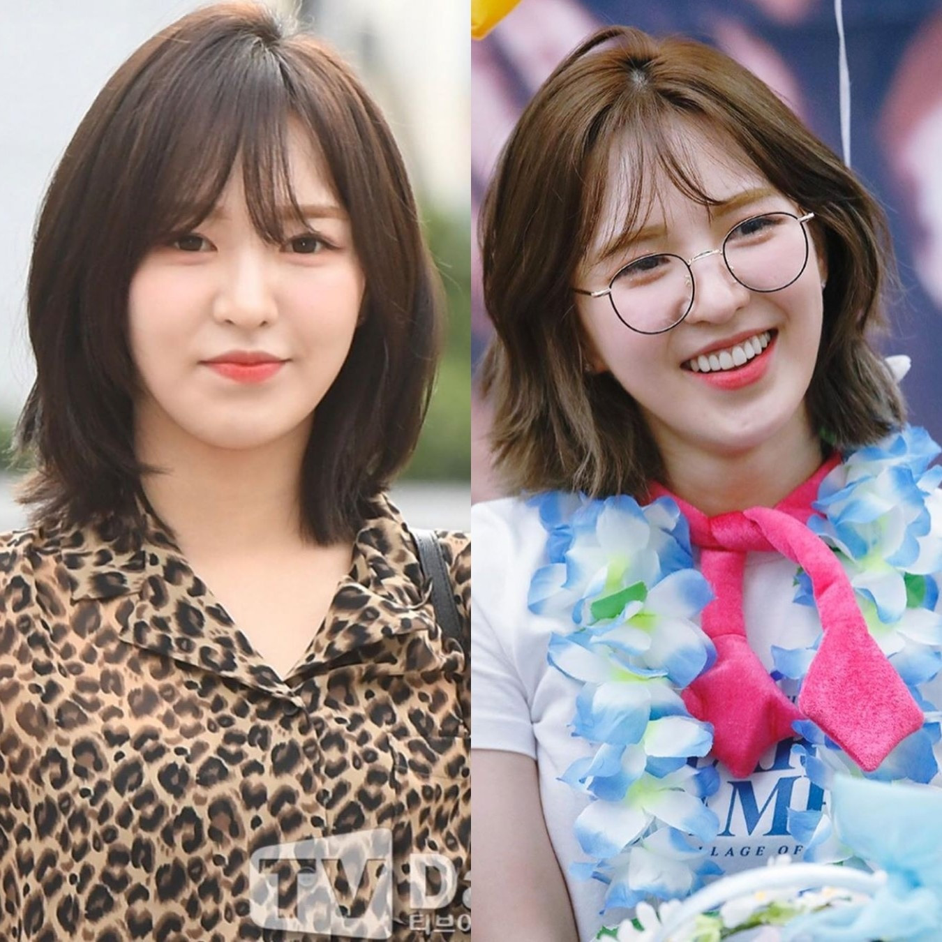 Wendy chứng minh gương mặt hợp với kính gọng tròn.