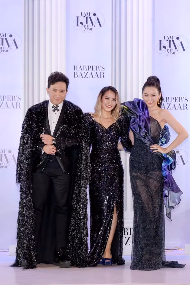 Vợ chồng Trấn Thành - Hari Won cùng So Hyang.