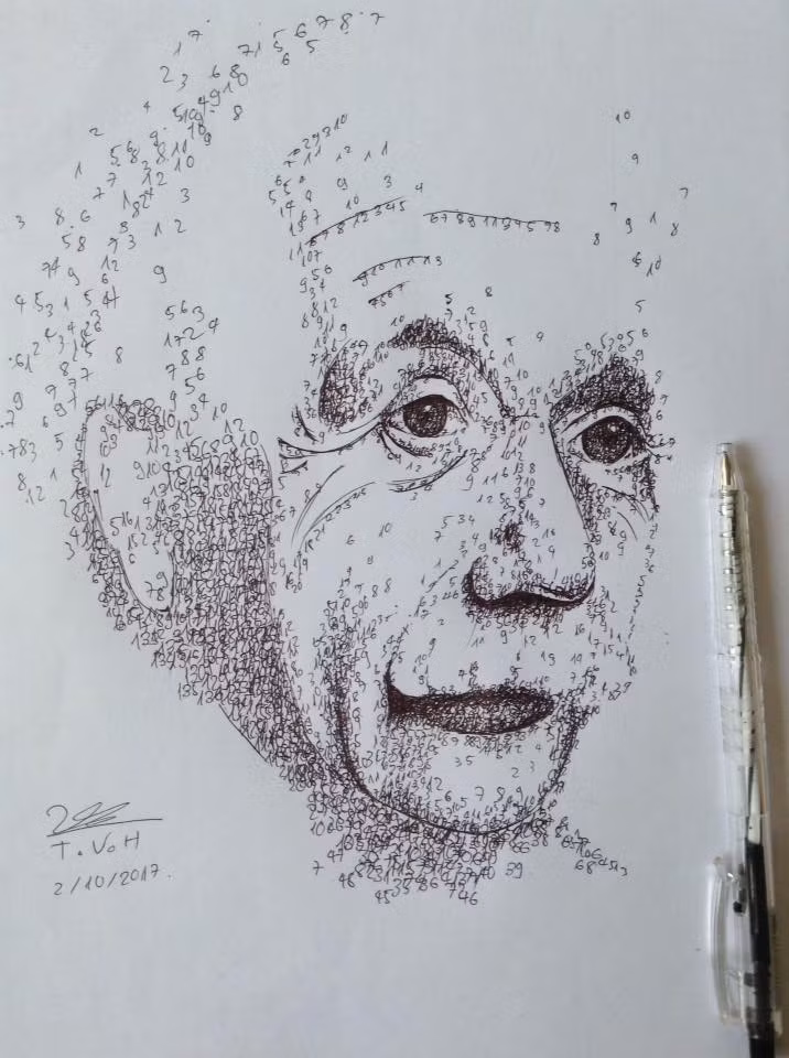 Một loạt những con số đã làm nên bức chân dung về Einstein.
