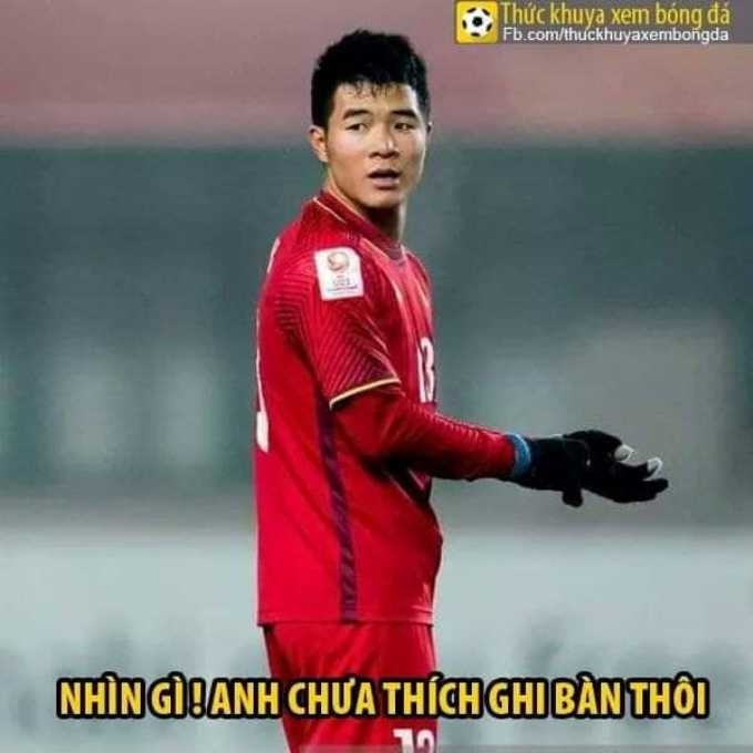 Tuy nhiên ở phút thứ 53, Tiến Linh đã vào thay Đức Chinh. Anh chàng xứng đáng là &quot;người anh em tốt&quot; của Công Phượng khi đã lừa 90 triệu dân.