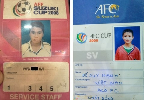 Đức Huy và Duy Mạnh đã cùng nhau trưởng thành từ cấp CLB tới các đội tuyển bóng đá của Việt Nam.