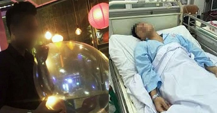 Hít bóng cười gây thay đổi trạng thái tâm thần kinh, có thể dẫn đến tử vong. Hít bóng cười gây thay đổi trạng thái tâm thần kinh, có thể dẫn đến tử vong.