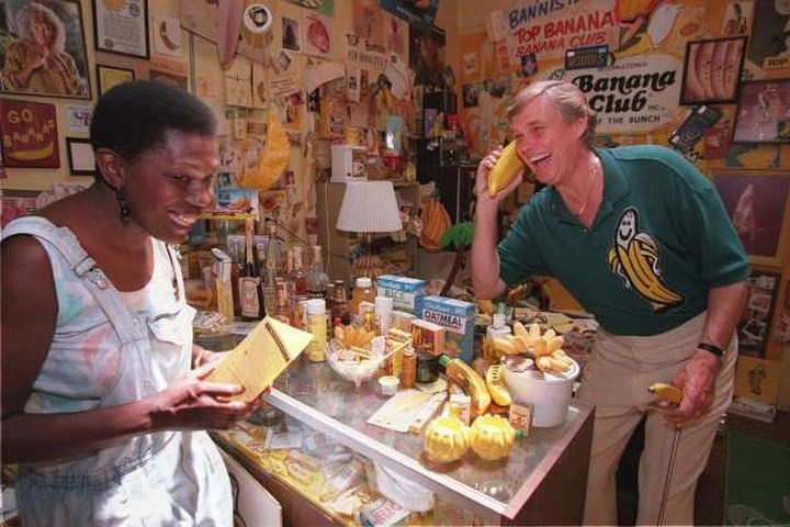 Bảo tàng chuối quốc tế, California, Mỹ: Cái tên của bảo tàng đã thể hiện chủ đề của nó khi mọi thứ ở đây đều có hình những quả chuối.