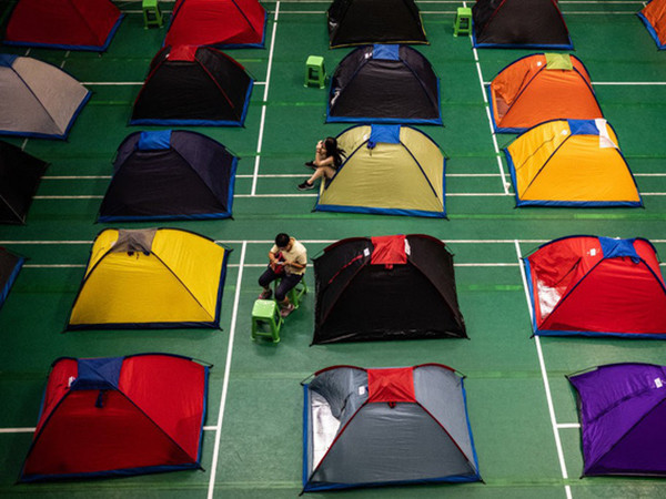 Những căn "lều tình yêu" từ trên cao nhìn xuống