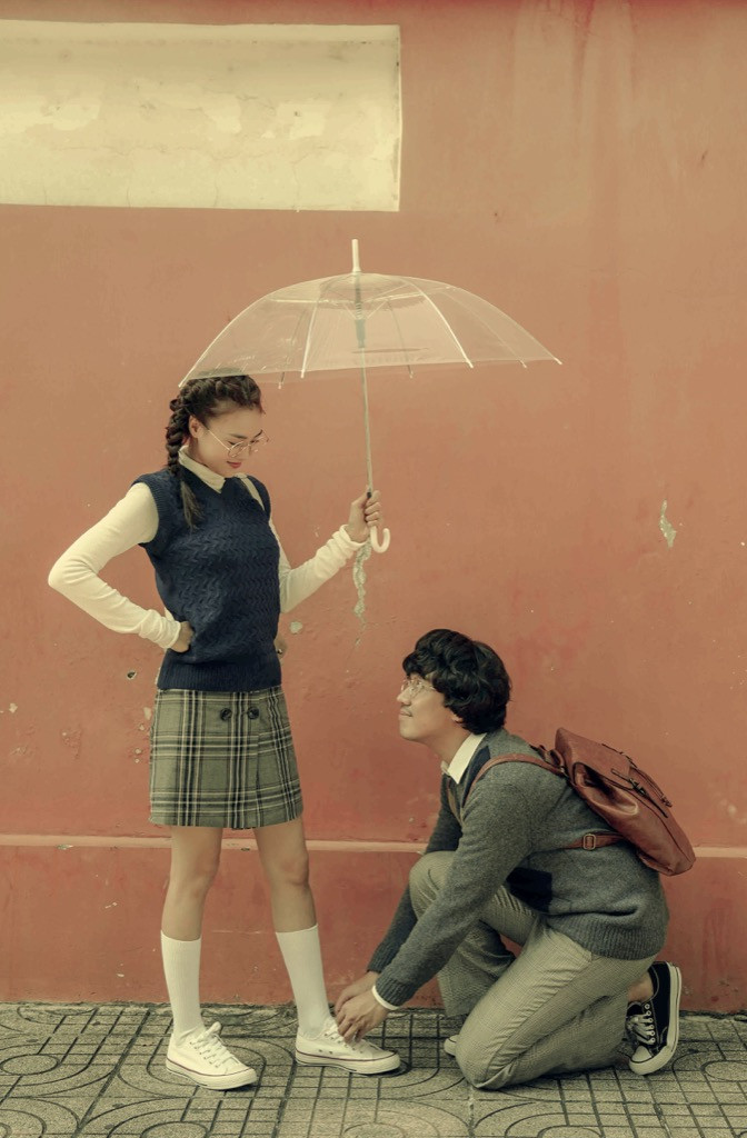 Lan Ngọc "lột xác" với tạo hình "gà bông", cùng Trấn Thành trở thành cặp đôi thanh xuân vườn trường ảnh 6 Lan Ngọc "lột xác" với tạo hình "gà bông", cùng Trấn Thành trở thành cặp đôi thanh xuân vườn trường ảnh 6