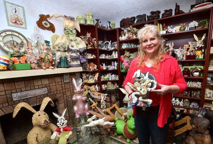 Bảo tàng thỏ, California, Mỹ: Với tình yêu dành cho những chú thỏ, Candace Frazee và Steve Lubanski đã lập một bảo tàng tư với 35.000 đồ vật có liên quan đến thỏ.