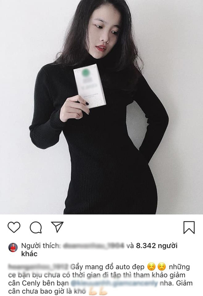 Bạn gái Văn Hậu quảng cáo nhiều sản phẩm hỗ trợ giảm cân chỉ trong vòng vài tháng.