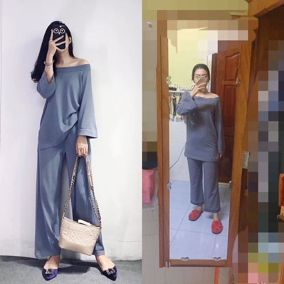 Trừ khi có một thân hình hoàn hảo, bạn không nên lựa chọn hàng qua mạng một cách quá dễ dãi.