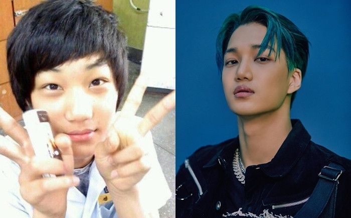 Kai (EXO) cũng có màn biến hình khiến các fan giật mình, vì Kai của hiện tại có thần thái sang chảnh và diện mạo soái ca vô cùng, khác hẳn chàng trai nhí nhố trước kia.