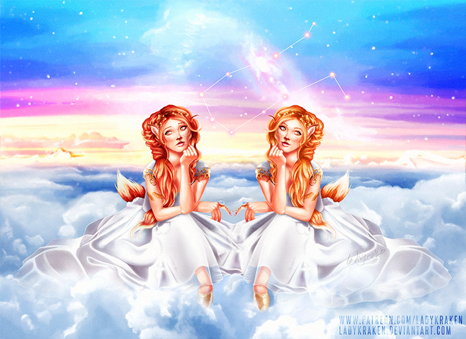 Theo truyền thuyết, Song Tử là chòm sao biểu tượng cho hai anh em sinh đôi Castor và Pollux - con trai của thần Zeus và nữ hoàng thành Sparta.