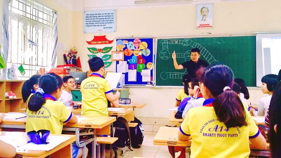 cho đến vai trò giáo viên hóm hỉnh cấp 2