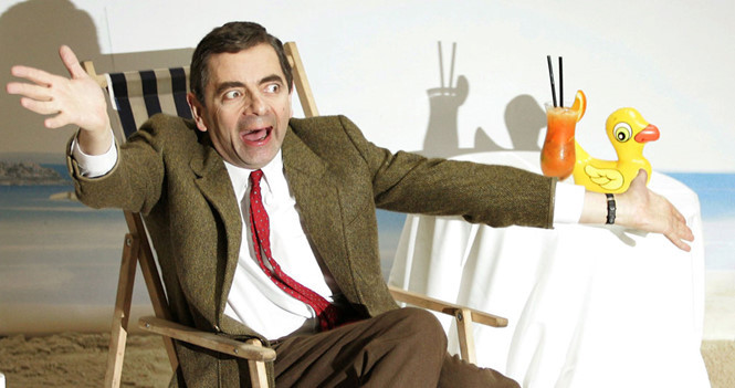 Vai diễn Mr. Bean đem đến cho Rowan Atkinson nhiều hào quang chói lọi trong sự nghiệp diễn xuất. ẢNH: ITV CHANNEL.