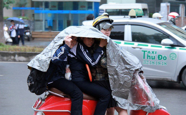 Miền Bắc hôm nay mưa to, có nơi chỉ 19 độ.