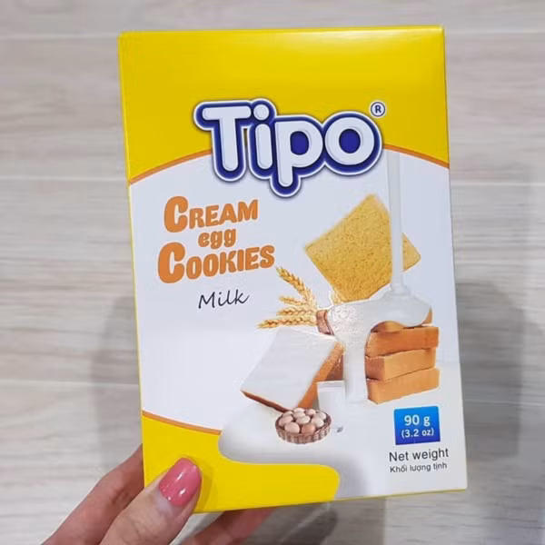 Không nghĩ tới, món bánh trứng Tipo Ở Việt Nam quá bình thường.