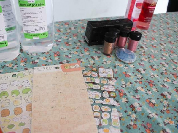 Nguyên vật liệu để trang trí cực dễ thương