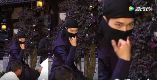 “Ninja” phiên bản “5 anh em siu nhân”. “Ninja” phiên bản “5 anh em siu nhân”.