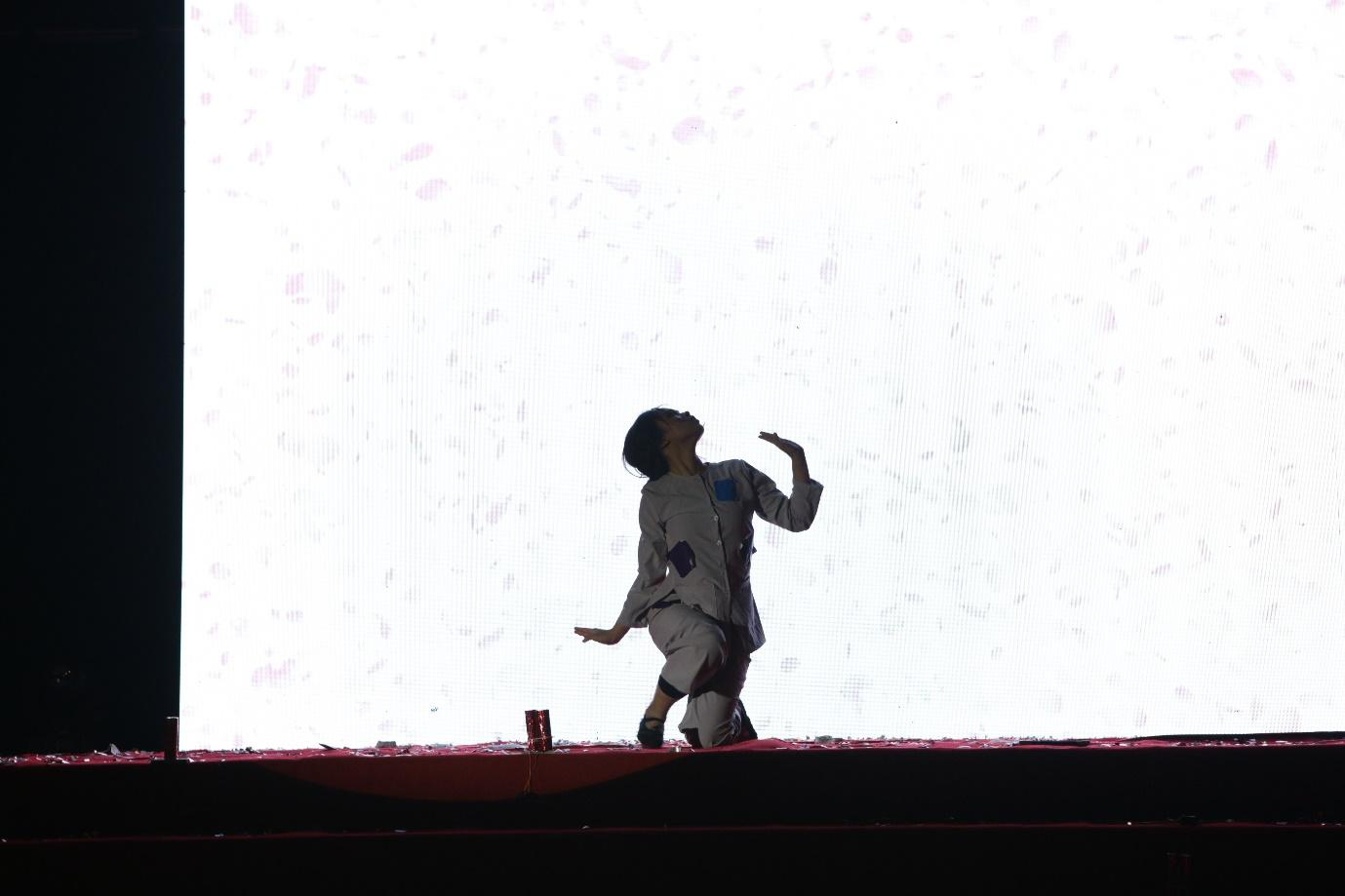 Đại sứ Cao Thị Thu Trang dịu dàng, sâu lắng với phần biểu diễn tài năng.