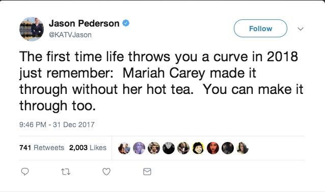 Việc Mariah yêu cầu trà nóng đã trở thành cảm hứng bất tận cho người hâm mộ.