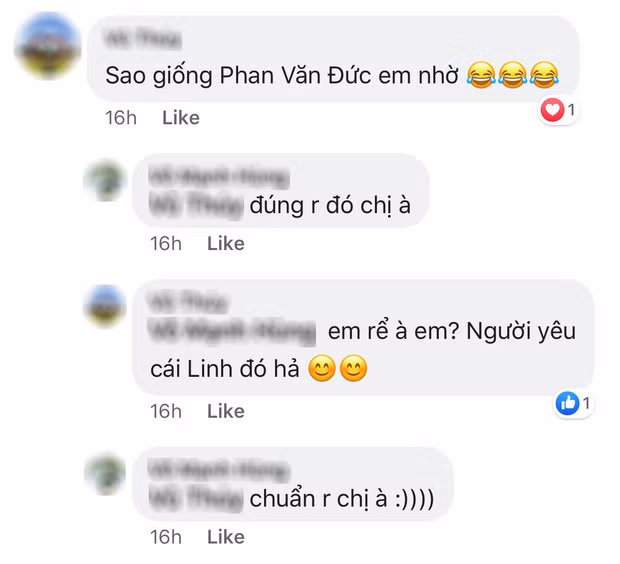 Những bình luận của anh trai Nhật Linh với bạn bè.