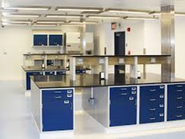 Phòng thí nghiệm tại Đại học Massachusetts, nơi Kim West làm việc.