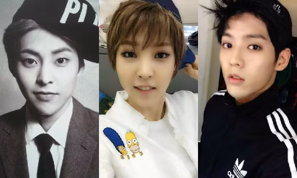 Sinh đôi đã là gì, fan K-Pop còn phát hiện anh em sinh ba nữa đây này. Xiumin (EXO), Moonbyul (Mamamoo) và Minhyuk (BTOB) có đôi mắt cực kỳ giống nhau, đến nụ cười cũng tương đồng nữa. Ba idol này mà đứng chung với nhau hẳn sẽ gây sửng sốt lắm đây.