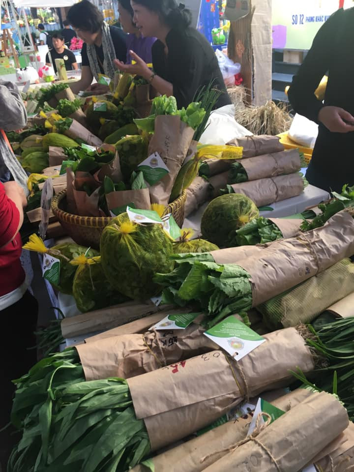 Rau xanh các loại đảm bảo an toàn thực phẩm.