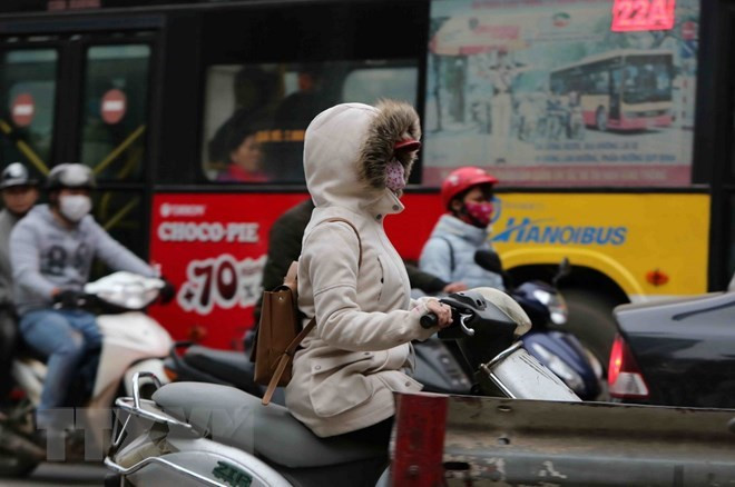 Miền Bắc, miền Trung đón năm mới 2019 trong mưa rét ảnh 2