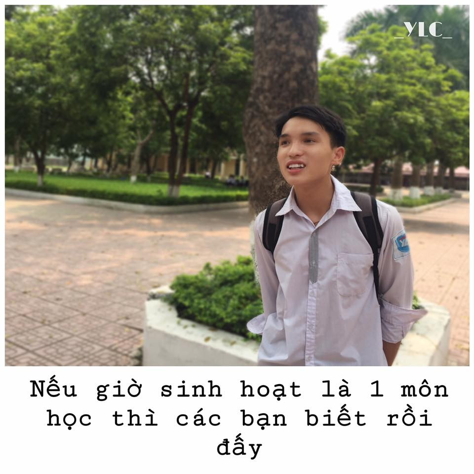 Giờ sinh hoạt - tiết học thử thách tinh thần của mỗi học sinh.