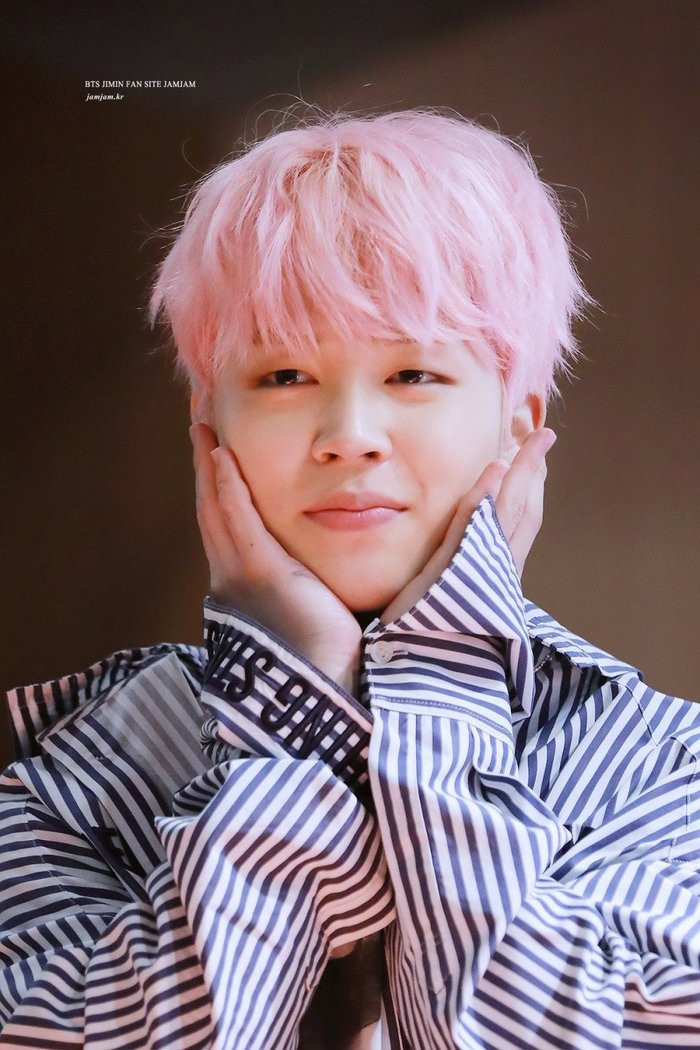 Hình ảnh đáng yêu của Jimin (BTS). (Ảnh: JiminGlobal/Twitter)