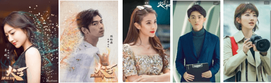 Tạo hình thời hiện đại của các nhân vật.