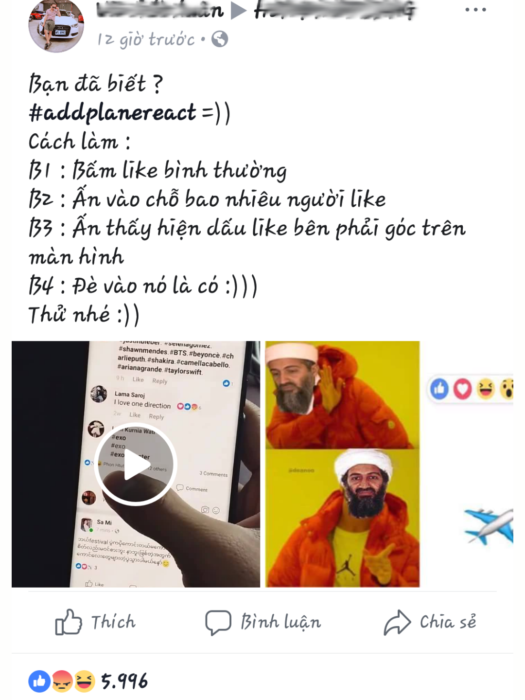 Hướng dẫn 5 bước để có biểu tượng máy bay đã ngay lập tức được lan truyền với tốc độ chóng mặt.