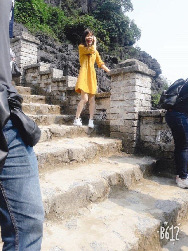 Chưa kịp tạo dáng xong đã chụp rồi.