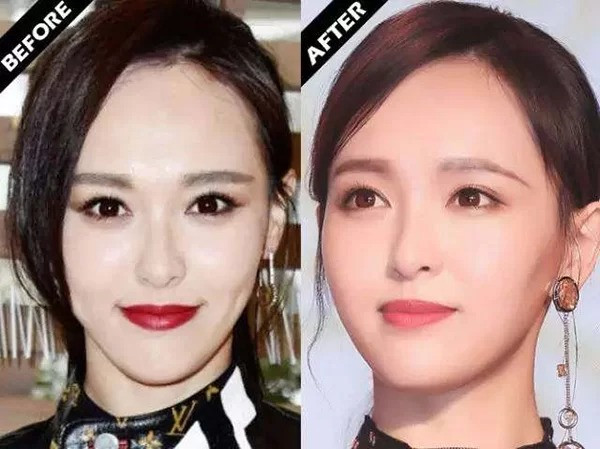 Đường Yên từng đổi nhiều dáng lông mày khác nhau khi đi sự kiện, tùy theo trang phục và phong cách cô hướng đến. Khi kẻ mày ngang, tô son đỏ thì người đẹp trông sắc sảo. Ngược lại, dáng lông mày hất xuống, xuôi về phía đuôi mắt giúp Đường Yên nhìn nhẹ nhàng, yểu điệu hơn.