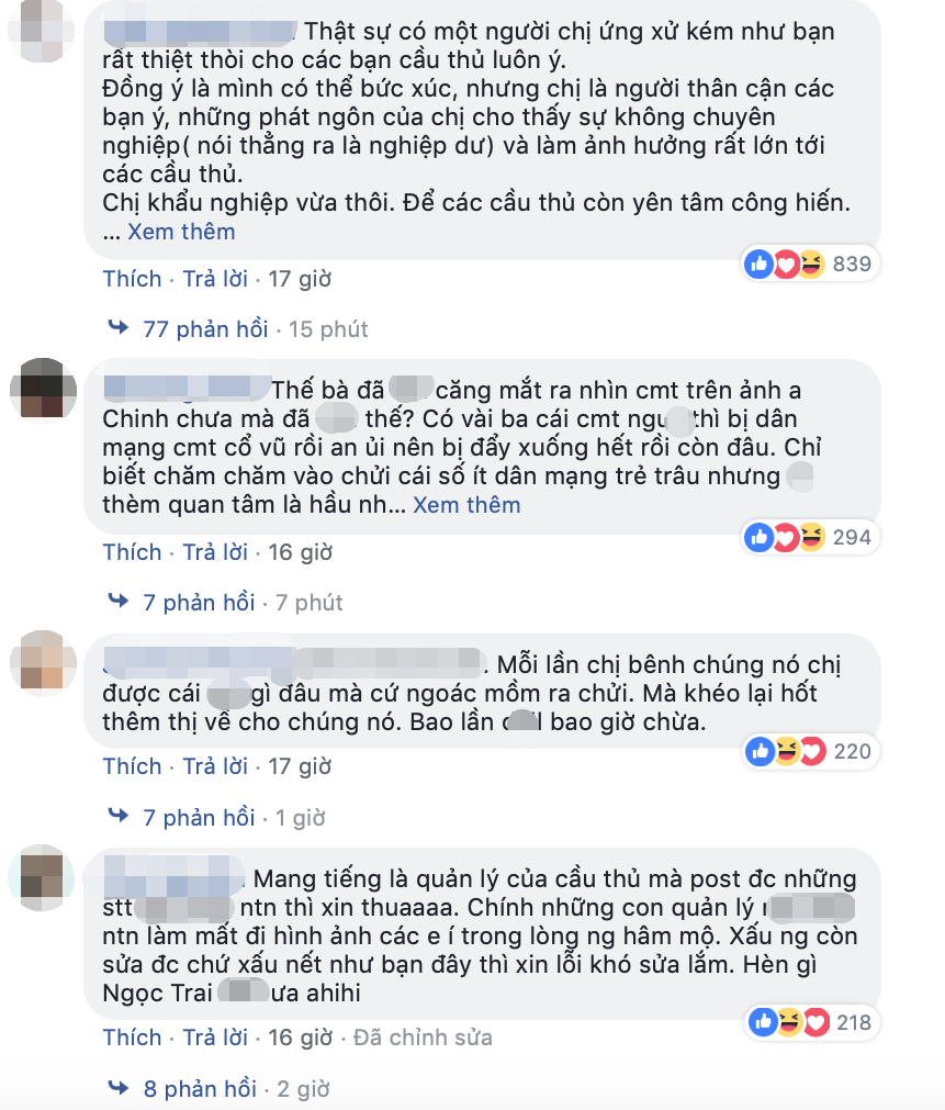 Rất nhiều cư dân mạng bất bình với những dòng chia sẻ này của K.T.