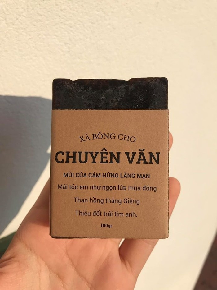 Mẫu xà bông dành cho chuyên Văn.